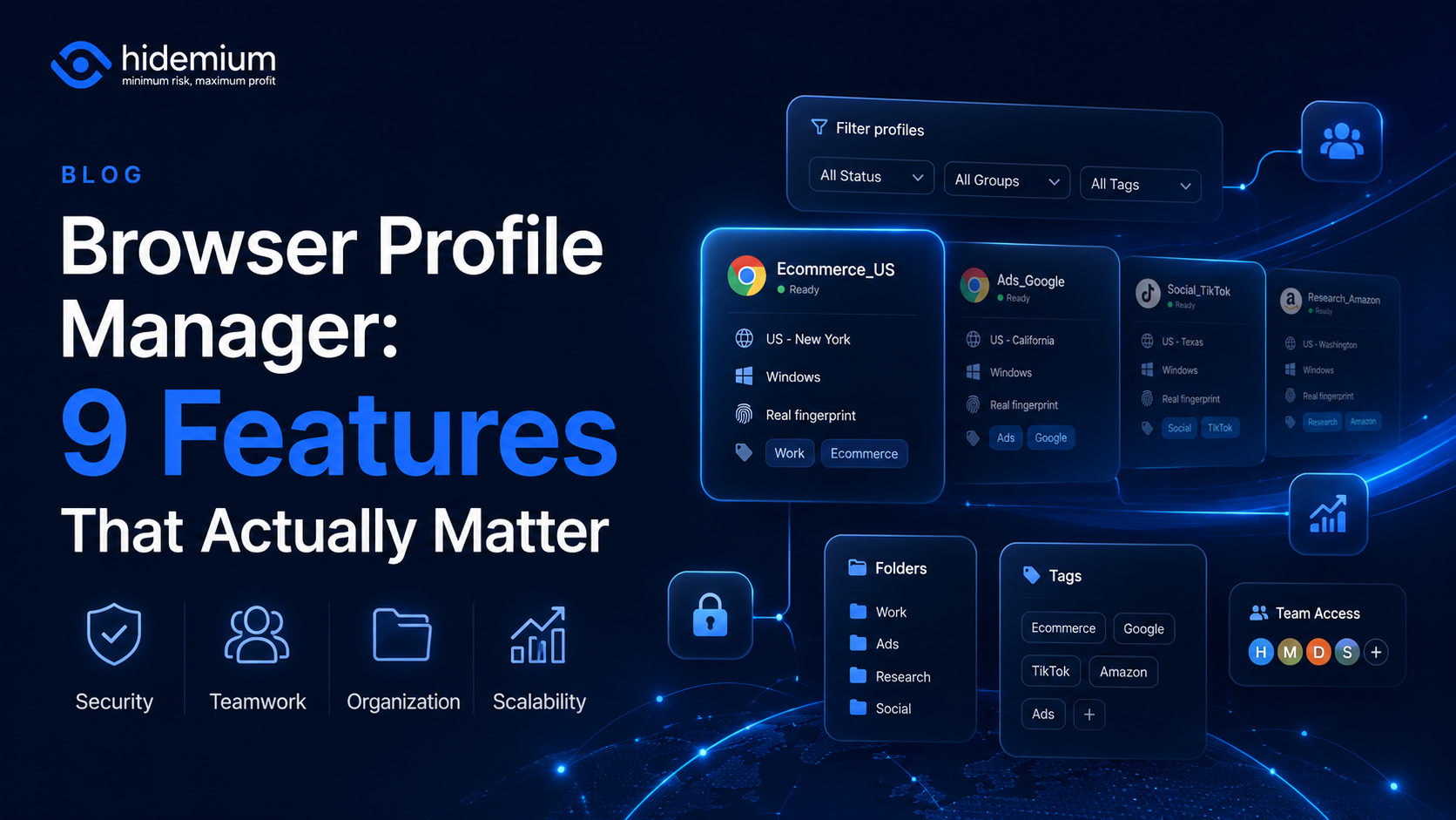 Browser Profile Manager: 9 функций, которые действительно важны